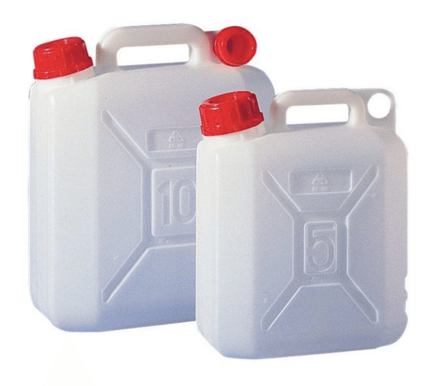 Tanica base rettangolare - Da 5 lt a 30 lt