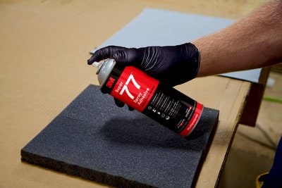 3M™ Adesivo Spray Multiuso Super 77™, Transparente, 500 ml | 1 pezzo - immagine 4