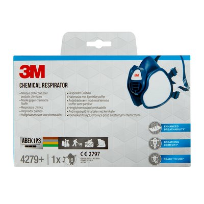 3M™ Respiratore chimico 4279+, ABEKP3, 1/PK | 1 Pezzo - immagine 6
