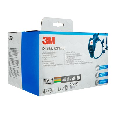 3M™ Respiratore chimico 4279+, ABEKP3, 1/PK | 1 Pezzo - immagine 4